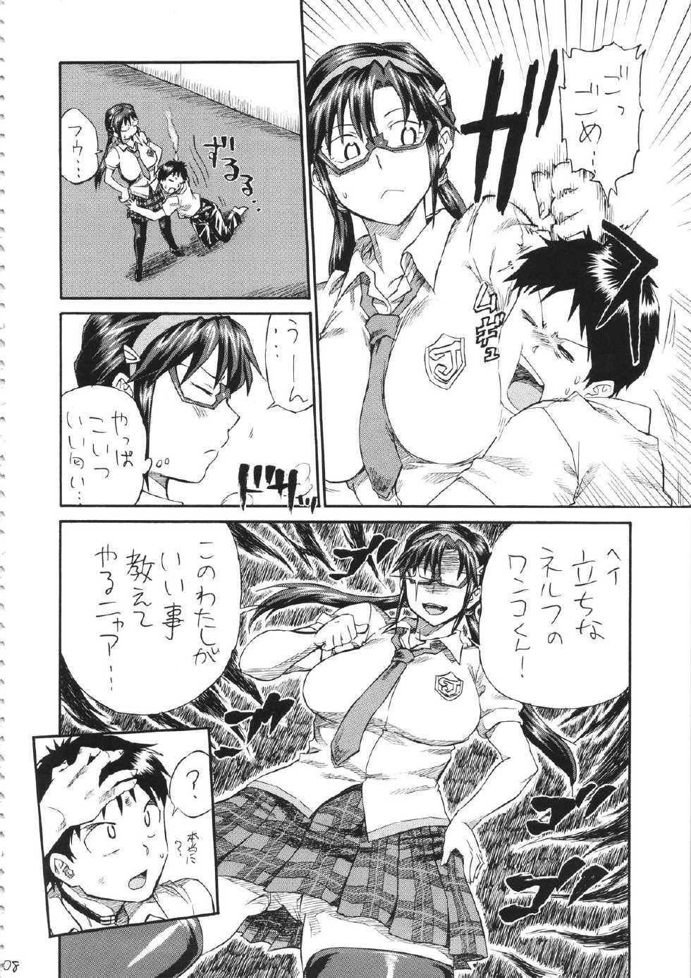 (COMIC1☆8) [Full Accele (Akiya Akira)] Chou Q Riron (Neon Genesis Evangelion) - Page 7