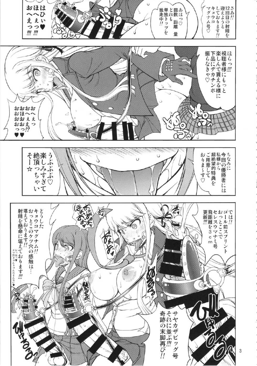 (Futaket 10) [Majimadou (Matou)] Enoshima-sensei no DOKKIDOKI Chouzetsubouteki Shasei Gasshuku (Danganronpa) - Page 2