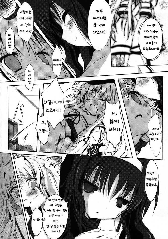 (C80) [Mirukomi (PRIMIL)] Chuukara Alisa. (Mahou Shoujo Lyrical Nanoha) [Korean] [완벽한 사람] - Page 11