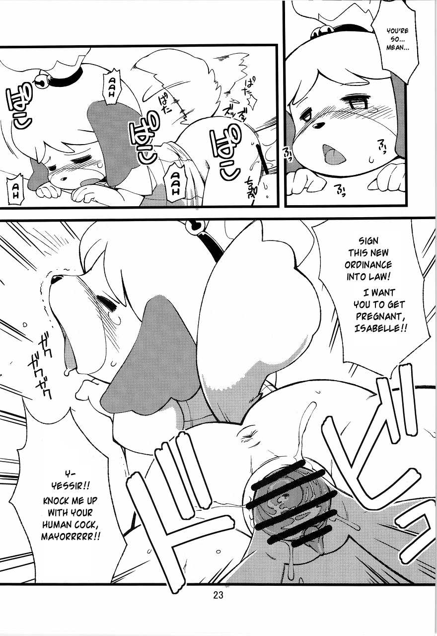(Kemoket 2) [Mayoineko (Various)] Ora ga Mura no Kanban Musume | She's the Eye Candy of the Village (Animal Crossing) [English] [Risette] - Page 23