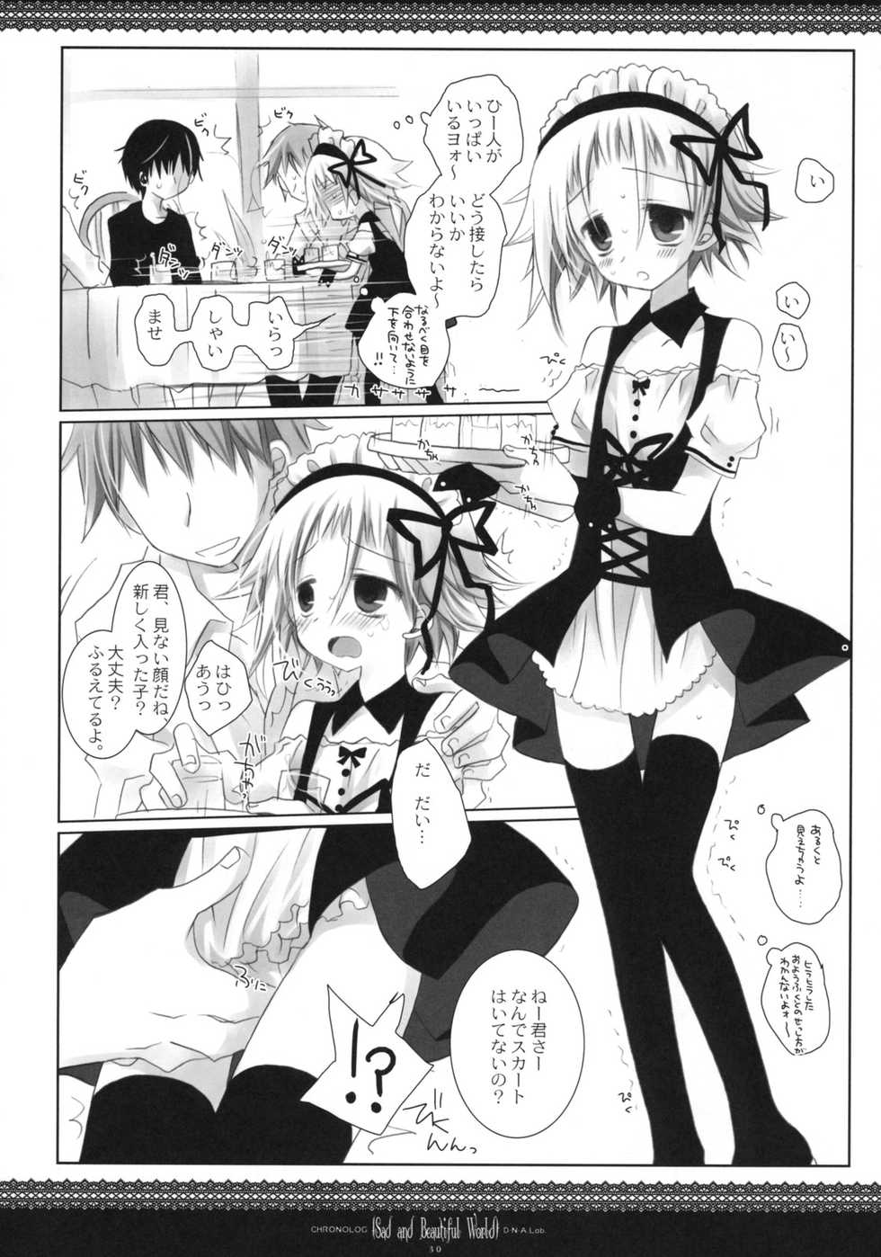 (CosCafe21) [CHRONOLOG, D.N.A.Lab. (Sakurazawa Izumi, Miyasu Risa)] Sad And Beautiful World (Soul Eater) - Page 29