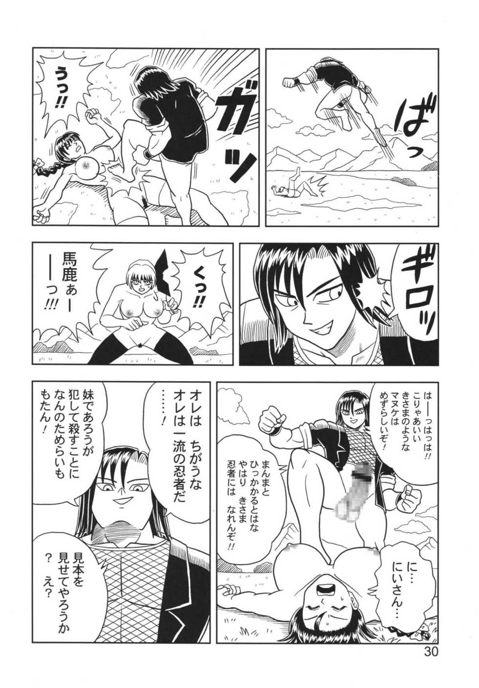 [Muchi Muchi 7 (Hikami Dan, Terada Zukeo)] Kasumi or Ayane (Dead or Alive) - Page 30
