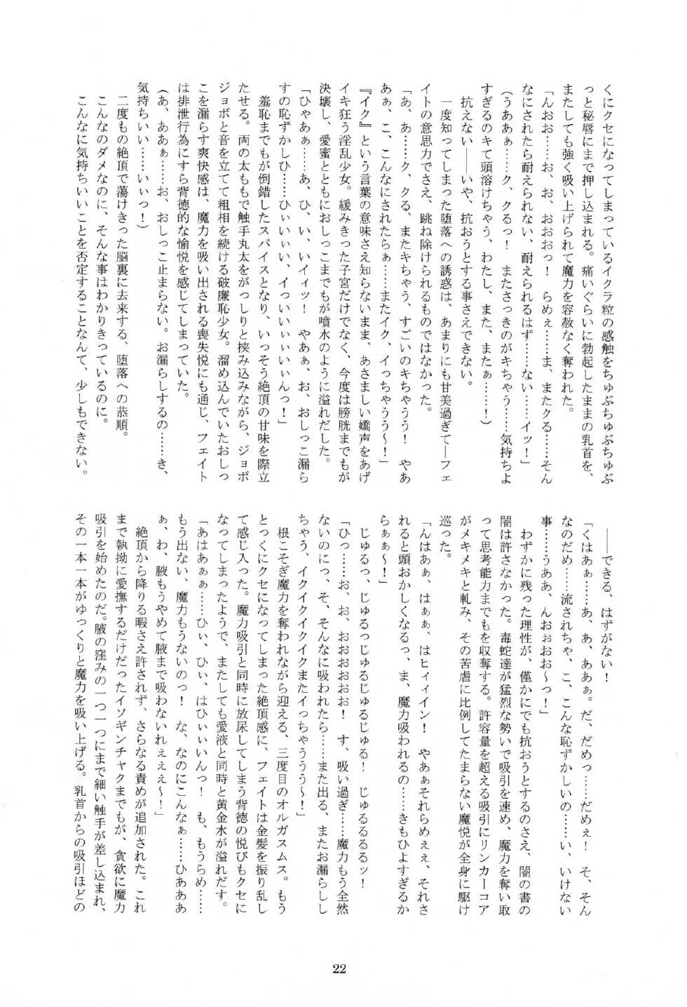 (C85) [Kuroi Miyako (Rindou, Kuroi Hiroki)] Nacht Gefallene (Mahou Shoujo Lyrical Nanoha) - Page 23