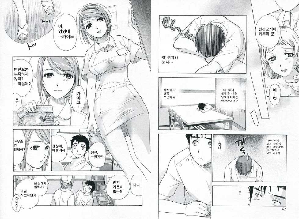 [Fujisaka Kuuki] Nurse o Kanojo ni Suru Houhou - How To Go Steady With A Nurse 1 [Korean] - Page 36