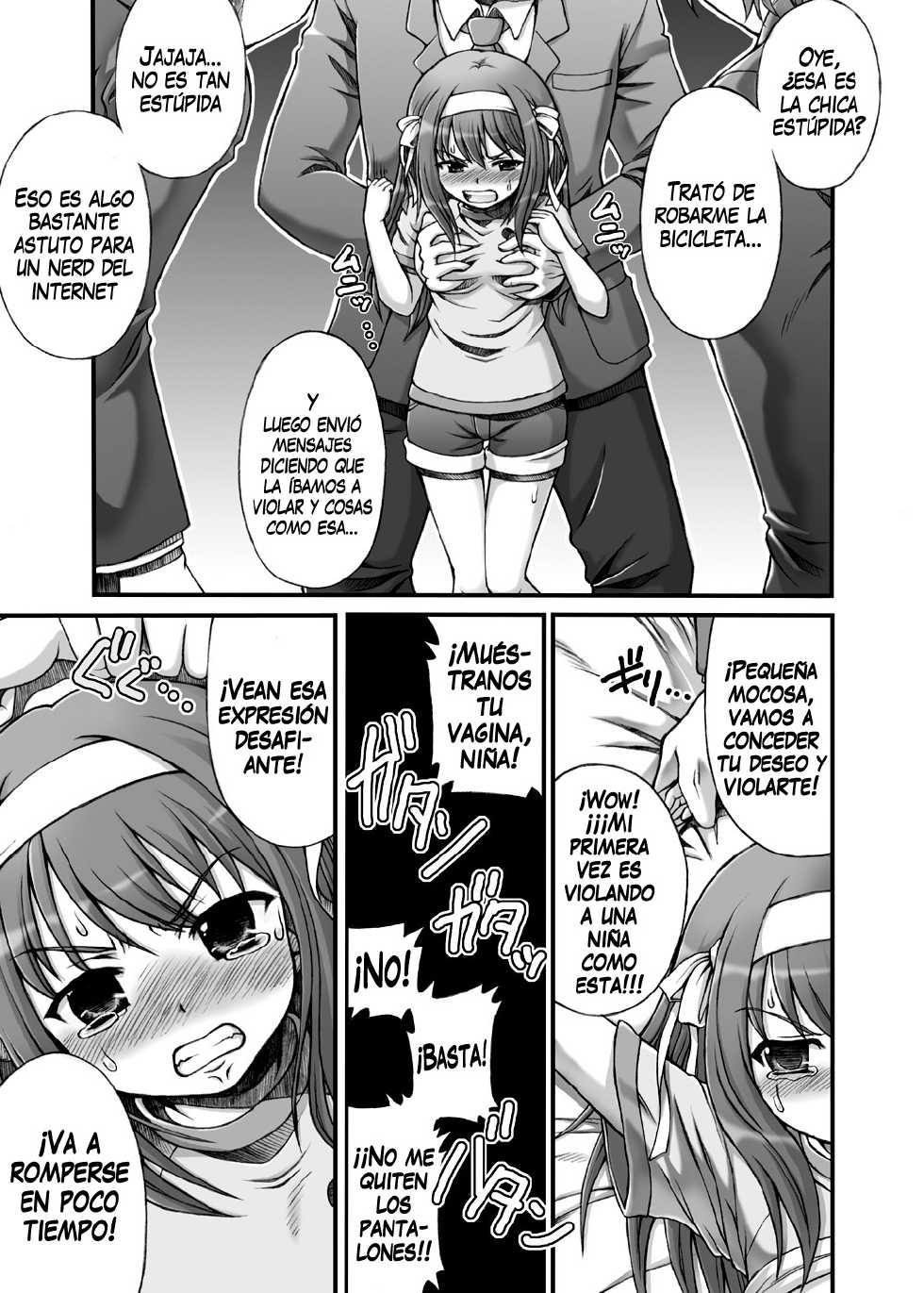 (C78) [Oboro & Tempo Gensui Dou, Majimeya (Tempo Gensui, isao)] Haruhi Mix (Suzumiya Haruhi no Yuuutsu) [Spanish] [Ichi no Fansub] - Page 16