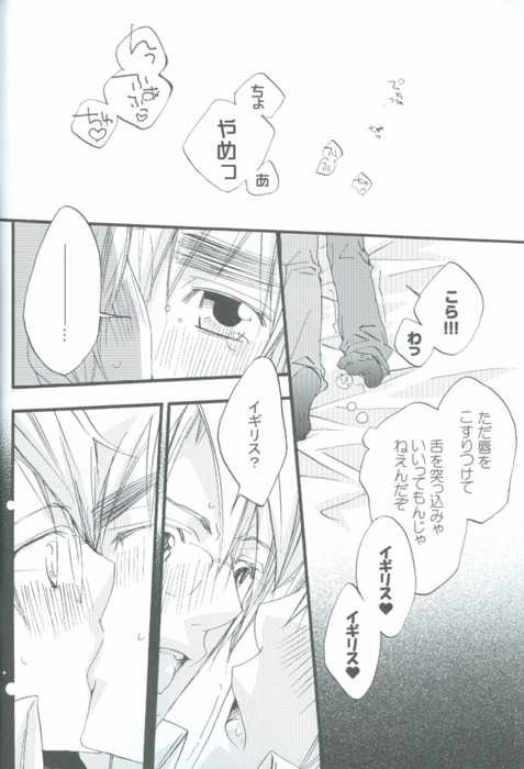(CCOsaka75) [DKP (Izumi Bouko)] Oyasumi no Kiss O Shiyou (Hetalia: Axis Powers) - Page 13