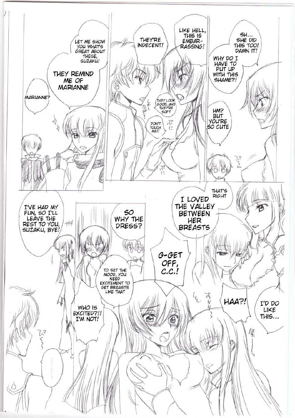 [Max & Cool (Sawamura Kina)] Pink Platinum (Code Geass) [English] [Tigoris Translates] - Page 4