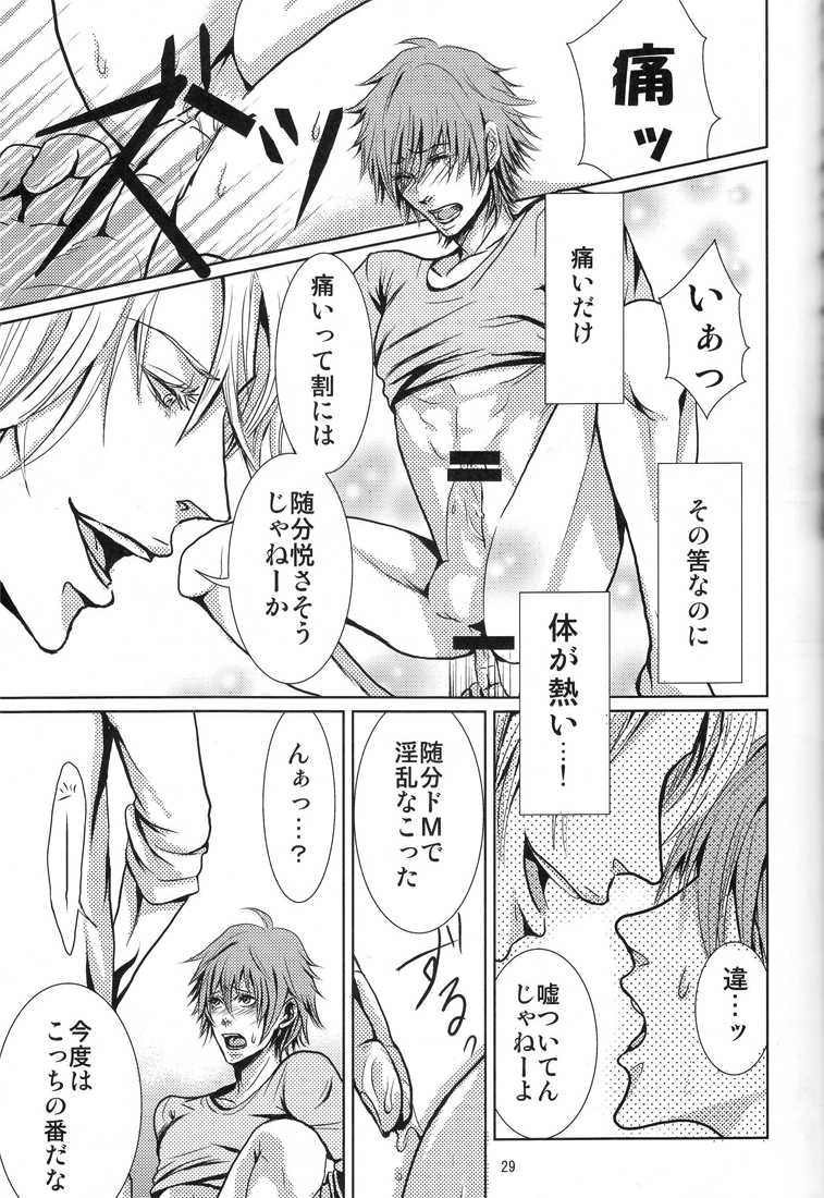 (C76) [TetRIA {Maigo Soldire, datche)] Paradise Lesson (Togainu no Chi) - Page 26