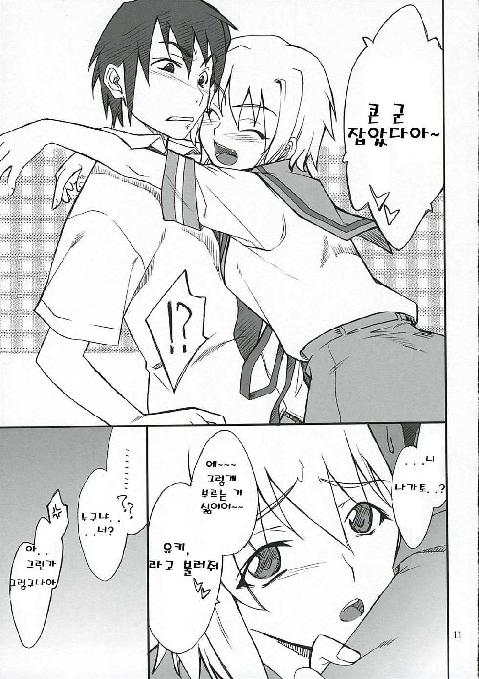 [P-FOREST (Hozumi Takashi)] Mousou Desho Desho? Nagato-san Bousou desu!? (The Melancholy of Haruhi Suzumiya) [Korean] - Page 10