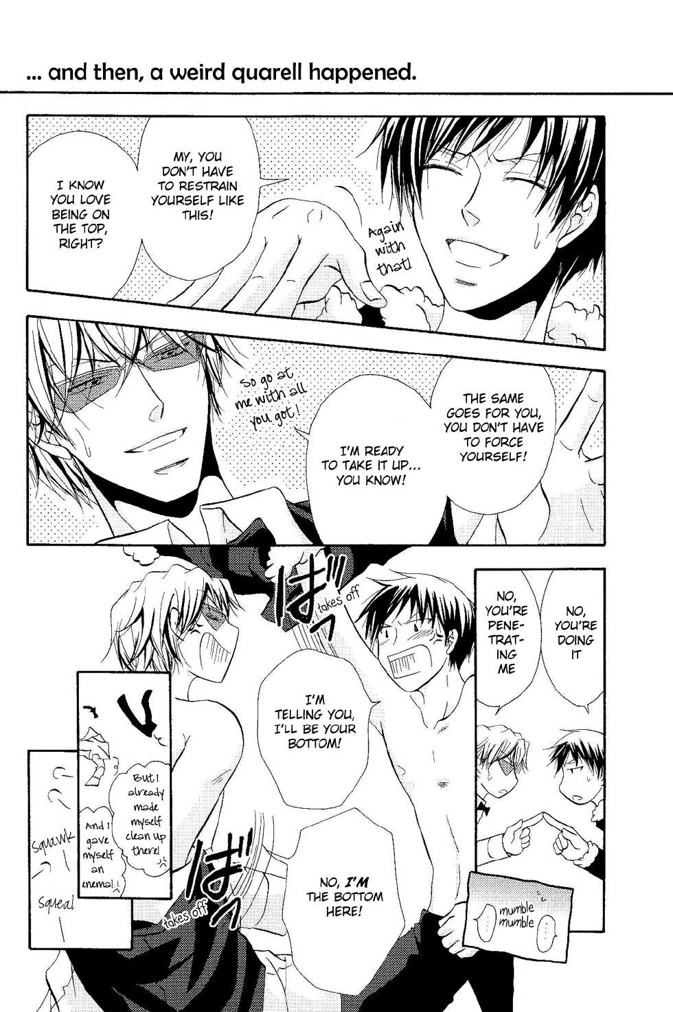 (SC48) [Cassis (Ichinose Tomo, Hibiki Kamuro)] Yurippuru! Shizuo to Izaya wa Docchi mo Uke ni Naritai no ☆ (Durarara!!) [English] [Joykillers Scanlations] - Page 5