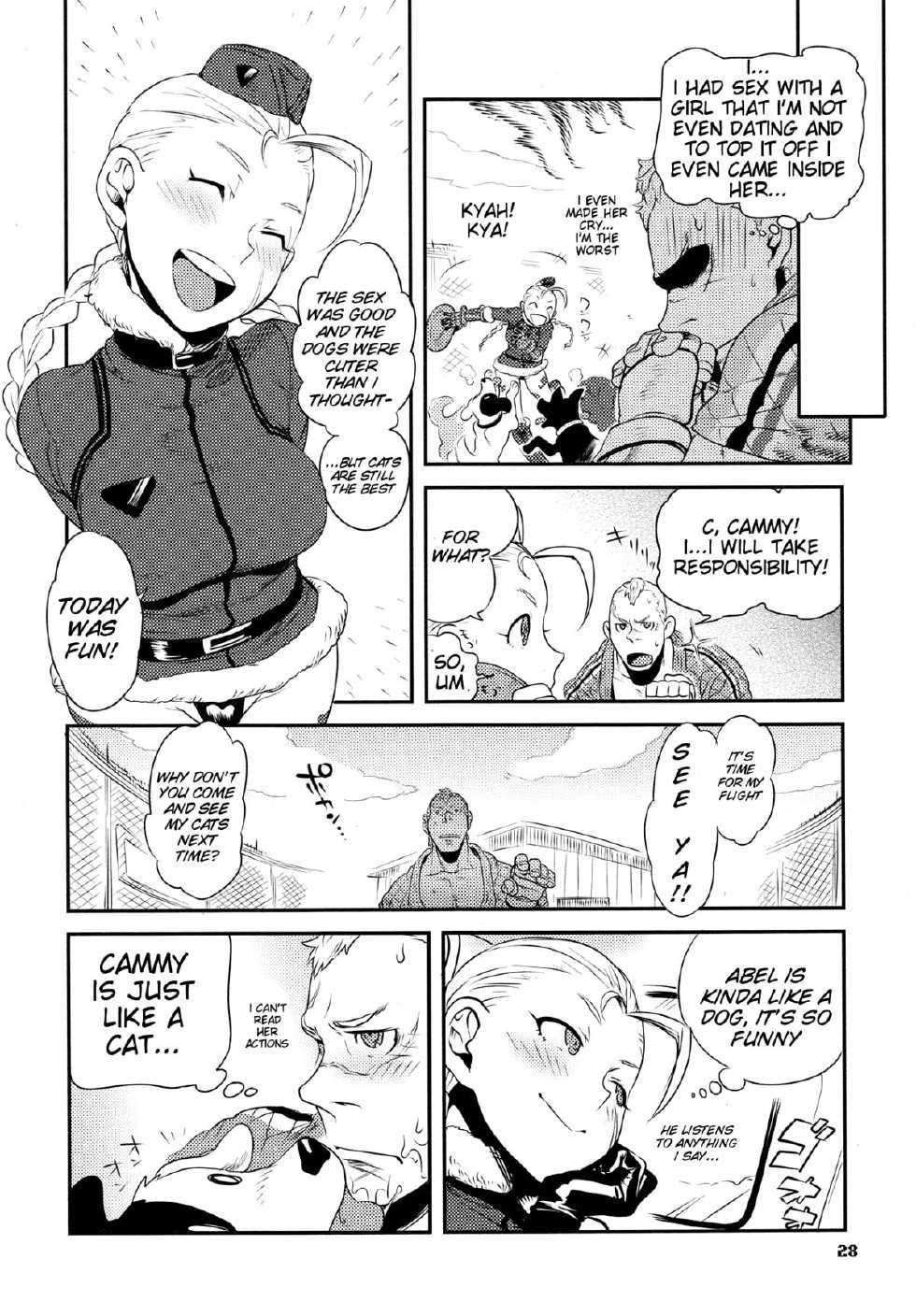 (C78) [Hougakuya (Namboku, Tohzai)] ROUND 05 (Street Fighter) [English] {doujin-moe.us} - Page 27