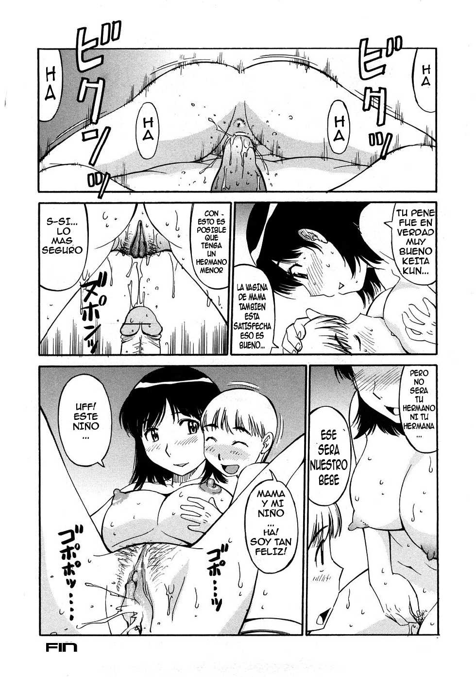 [Koujin Kishi] Mama to Boku no Akarui Kazoku Keikaku | Mama y mi brillante plan familiar (Zecchou Boshi 3) [Spanish] [Kallen-Kozuki] - Page 16