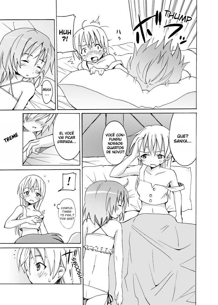 (SC41) [Nounai Kanojo (Kishiri Toworu)] Snow Land Witches (Strike Witches) [Portuguese-BR] [S2 Yuri] - Page 6