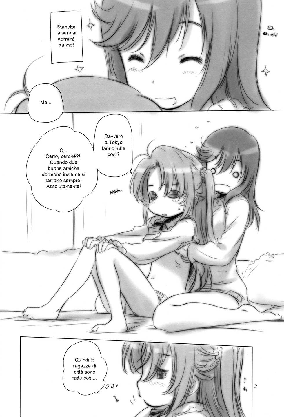 (C85) [VOLUTES (Kurogane Kenn)] Portable. (Non Non Biyori) [Italian] [Imouto Temptation] - Page 2