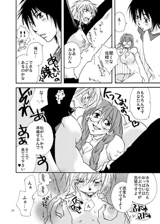 [Liliya (Ri-ru-)] Homura-tan Kiwotsukete! (Sekirei) - Page 9