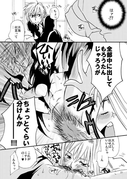 [Liliya (Ri-ru-)] Homura-tan Kiwotsukete! (Sekirei) - Page 22