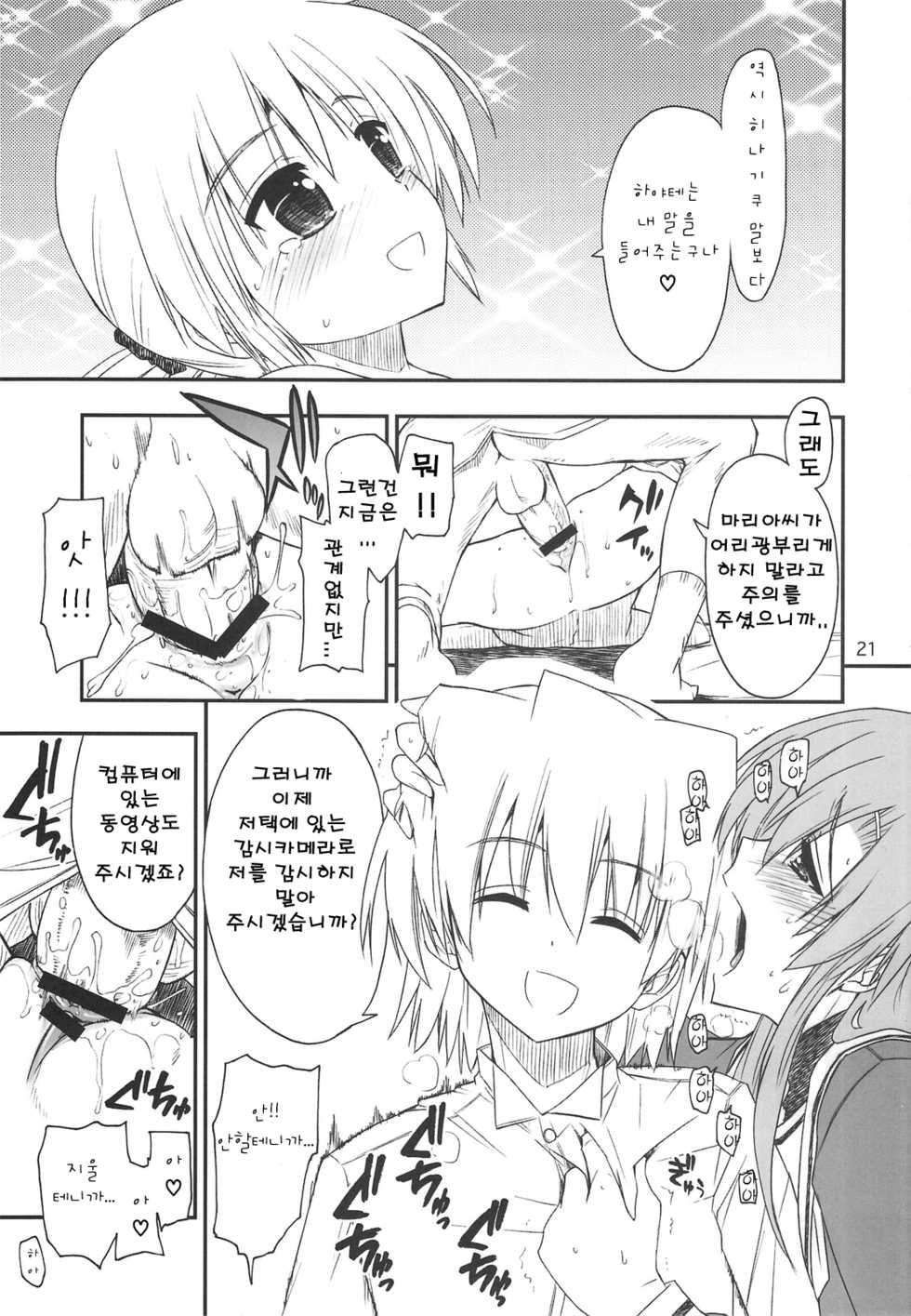 (C75) [GiriGiri Nijiiro (Kamino Ryu-ya)] Nanoda!!! + Omake | 나노닷!!! (Hayate no Gotoku!) [Korean] [팀 면갤] - Page 20