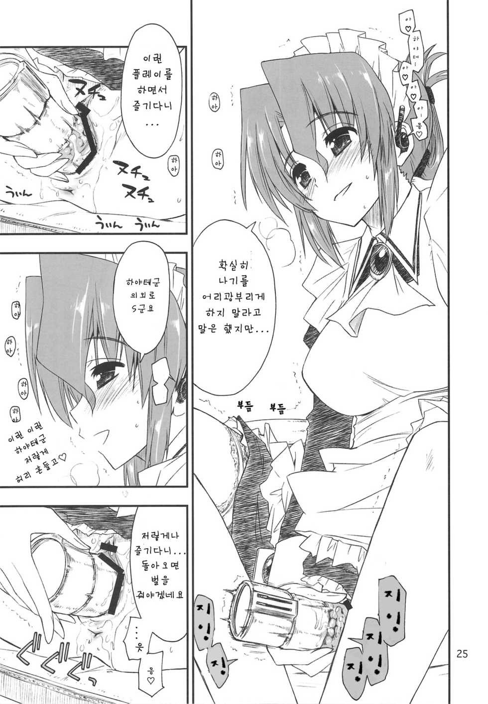 (C75) [GiriGiri Nijiiro (Kamino Ryu-ya)] Nanoda!!! + Omake | 나노닷!!! (Hayate no Gotoku!) [Korean] [팀 면갤] - Page 24
