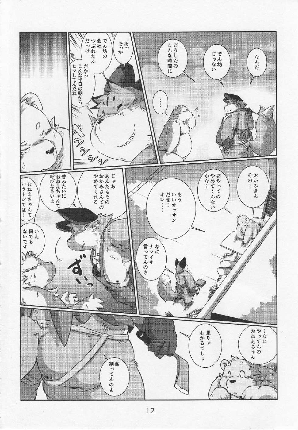 (Kemoket 3) [Fuusousha (Various)] Debukemo Jukujo Bon 2 - Book of Fat Mature Furry Women 2 - Page 11