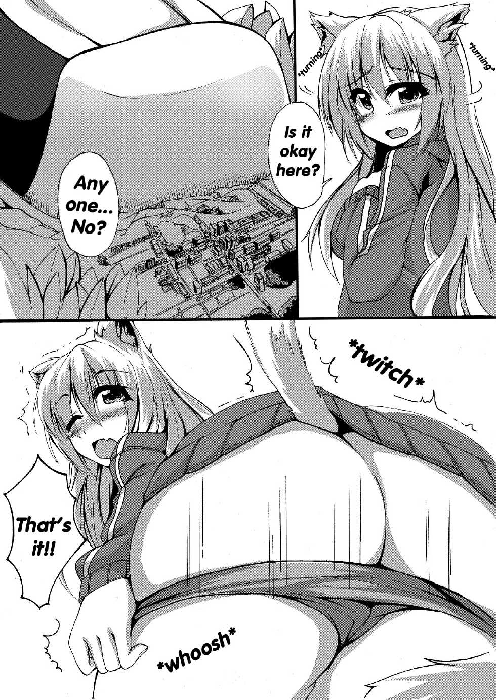 Toka Giantess Neko Scat Story - Page 1