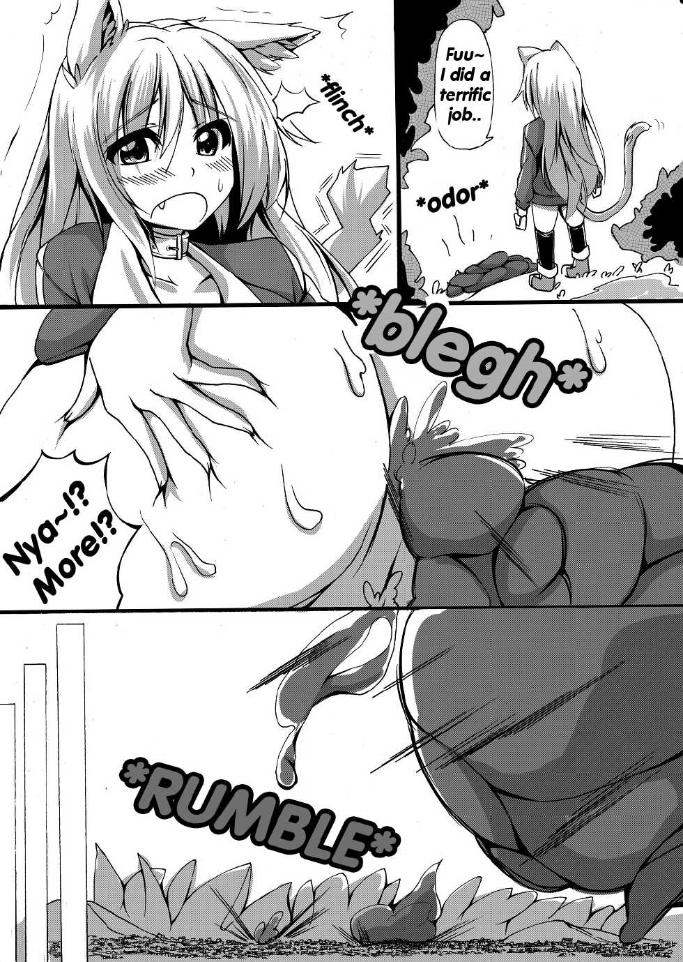 Toka Giantess Neko Scat Story - Page 7