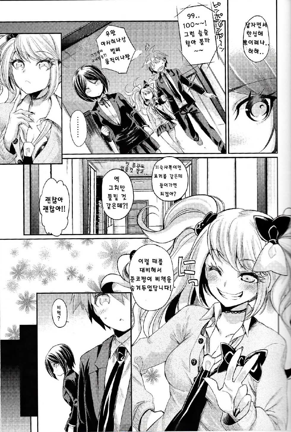 (C85) [Hirusuta (Taira Kosaka)] Zetsubou☆Locker Room ~Zetsubou☆Rocker Room~ (Danganronpa) [Korean] [Liberty Library] - Page 10