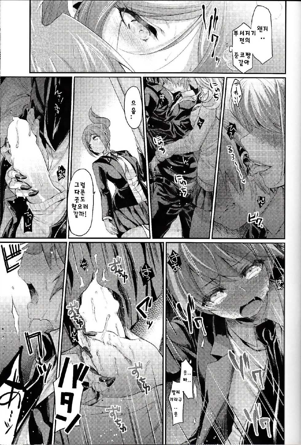 (C85) [Hirusuta (Taira Kosaka)] Zetsubou☆Locker Room ~Zetsubou☆Rocker Room~ (Danganronpa) [Korean] [Liberty Library] - Page 16