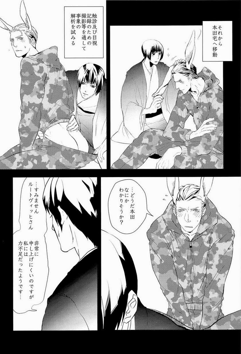 (C83) [MORBID+LOVERS (Show)] EROTICS (Hetalia: Axis Powers) - Page 14
