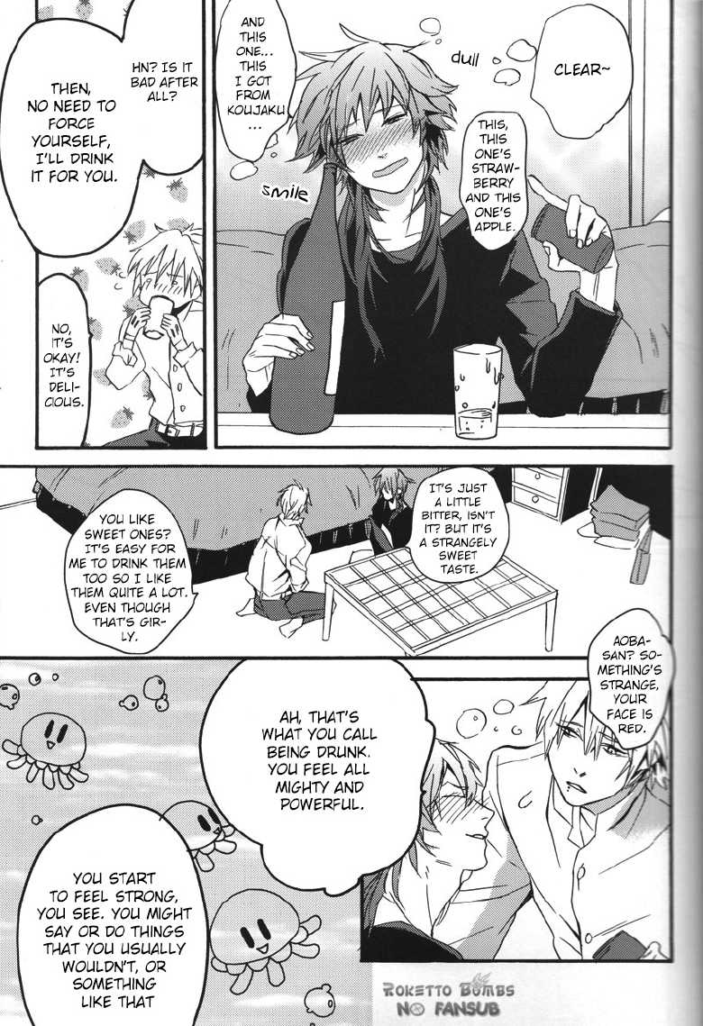 [OKKi (nebo)] Kitto Tabun Amakute Oishii (DRAMAtical Murder) [English] [Roketto Bombs no Fansub] - Page 8