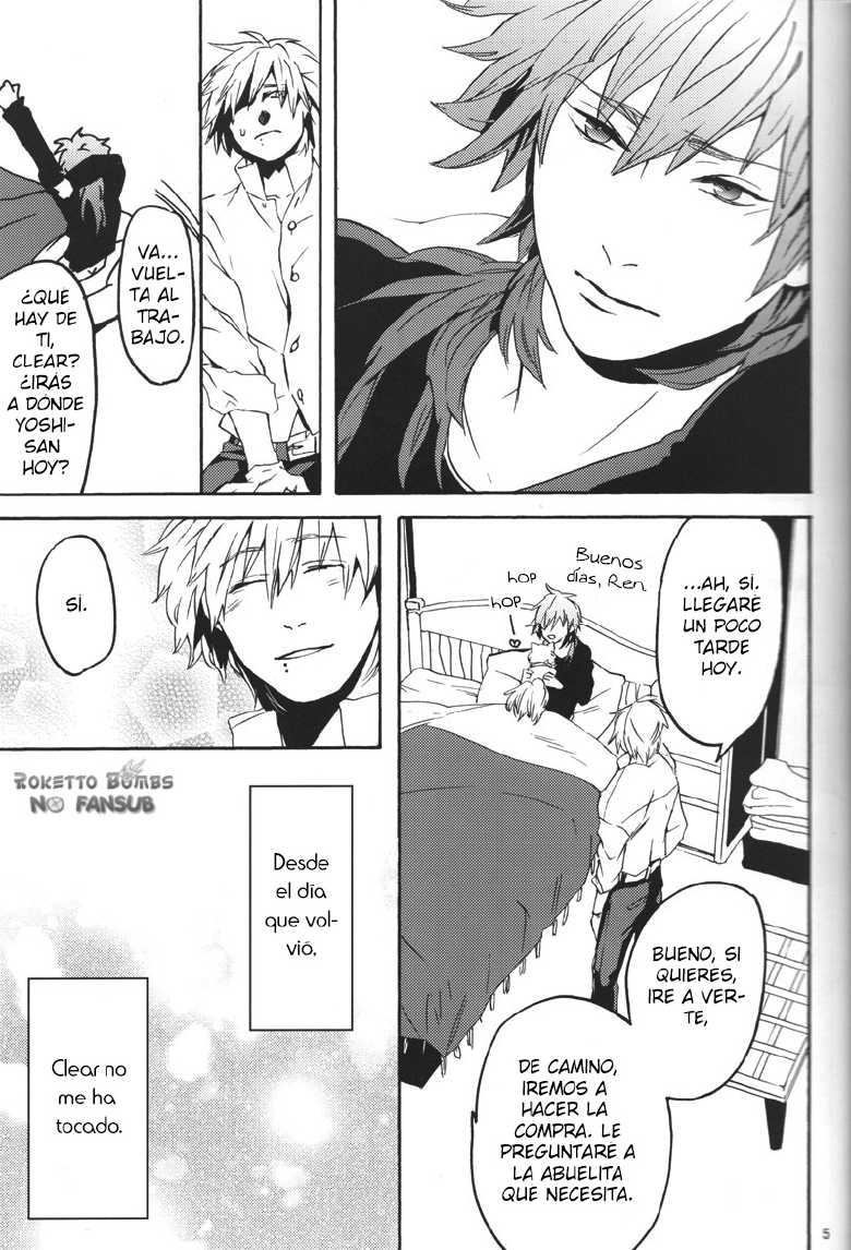 [OKKi (nebo)] Kitto Tabun Amakute Oishii (DRAMAtical Murder) [Spanish] [Roketto Bombs no Fansub] - Page 4
