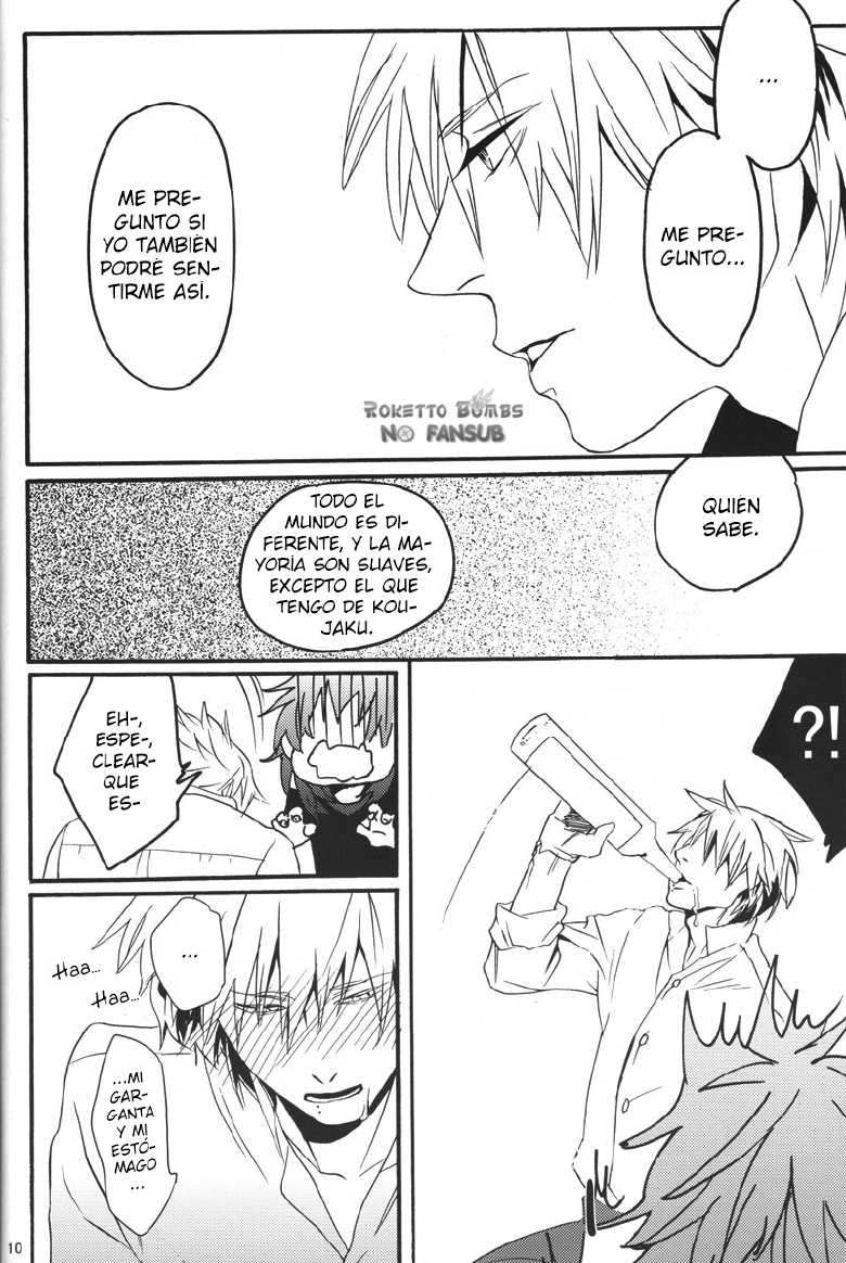 [OKKi (nebo)] Kitto Tabun Amakute Oishii (DRAMAtical Murder) [Spanish] [Roketto Bombs no Fansub] - Page 9