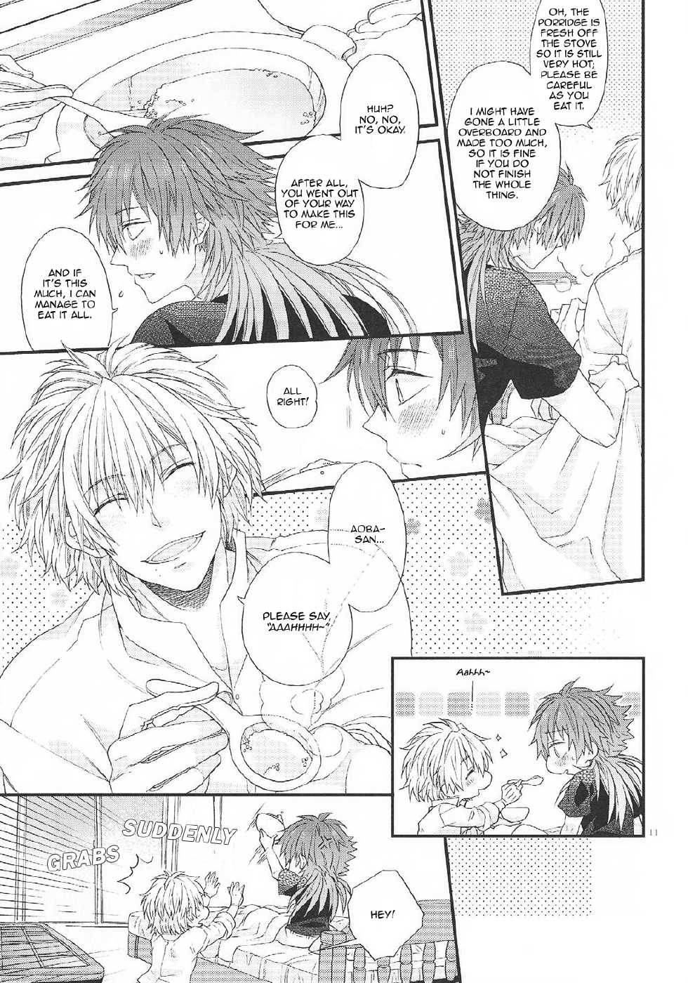 [Methyl Orange (Keizuki Suuri)] Zenshin Zenrei de Aishimasu (DRAMAtical Murder) [English] [Rhey] - Page 10