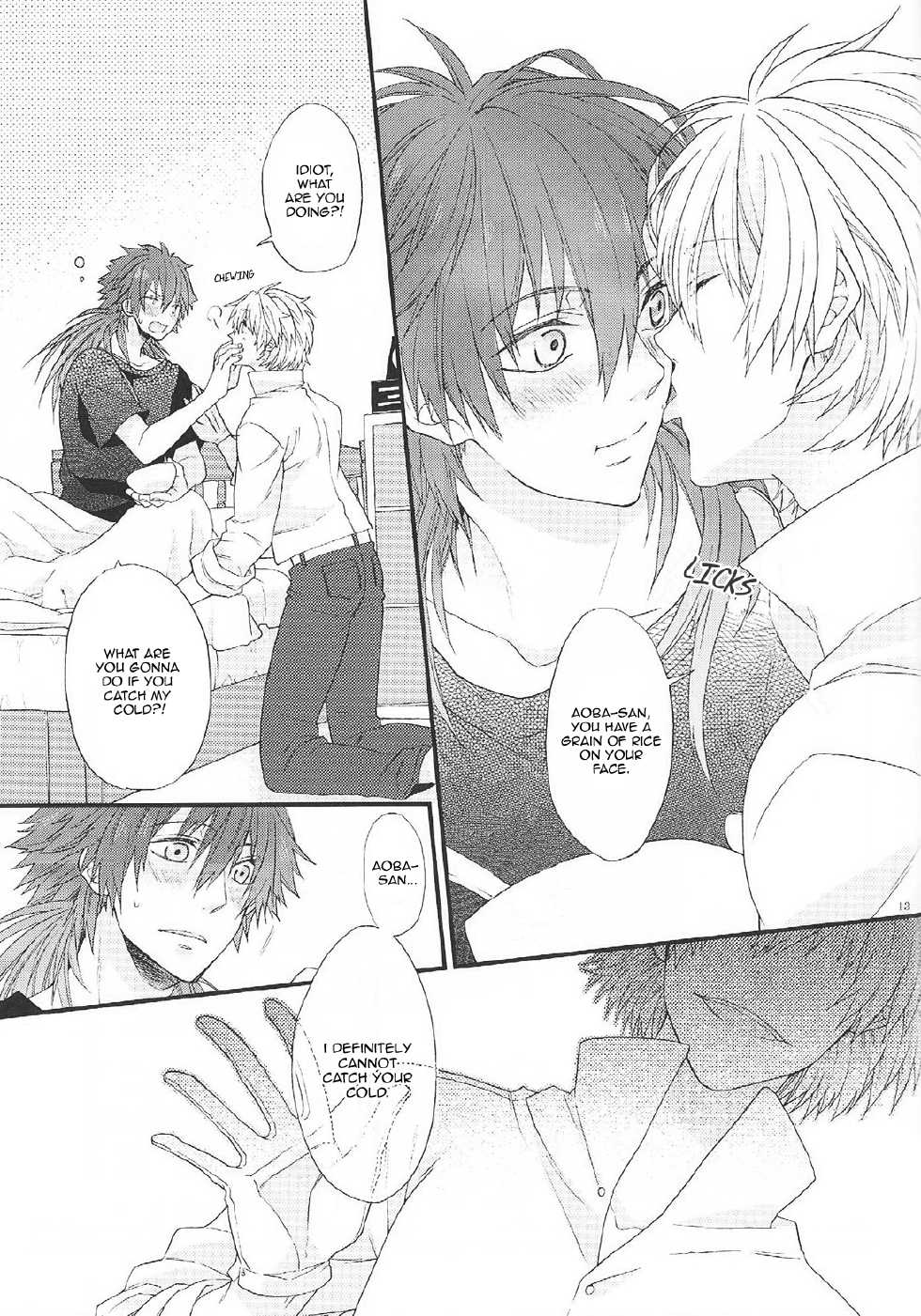 [Methyl Orange (Keizuki Suuri)] Zenshin Zenrei de Aishimasu (DRAMAtical Murder) [English] [Rhey] - Page 12