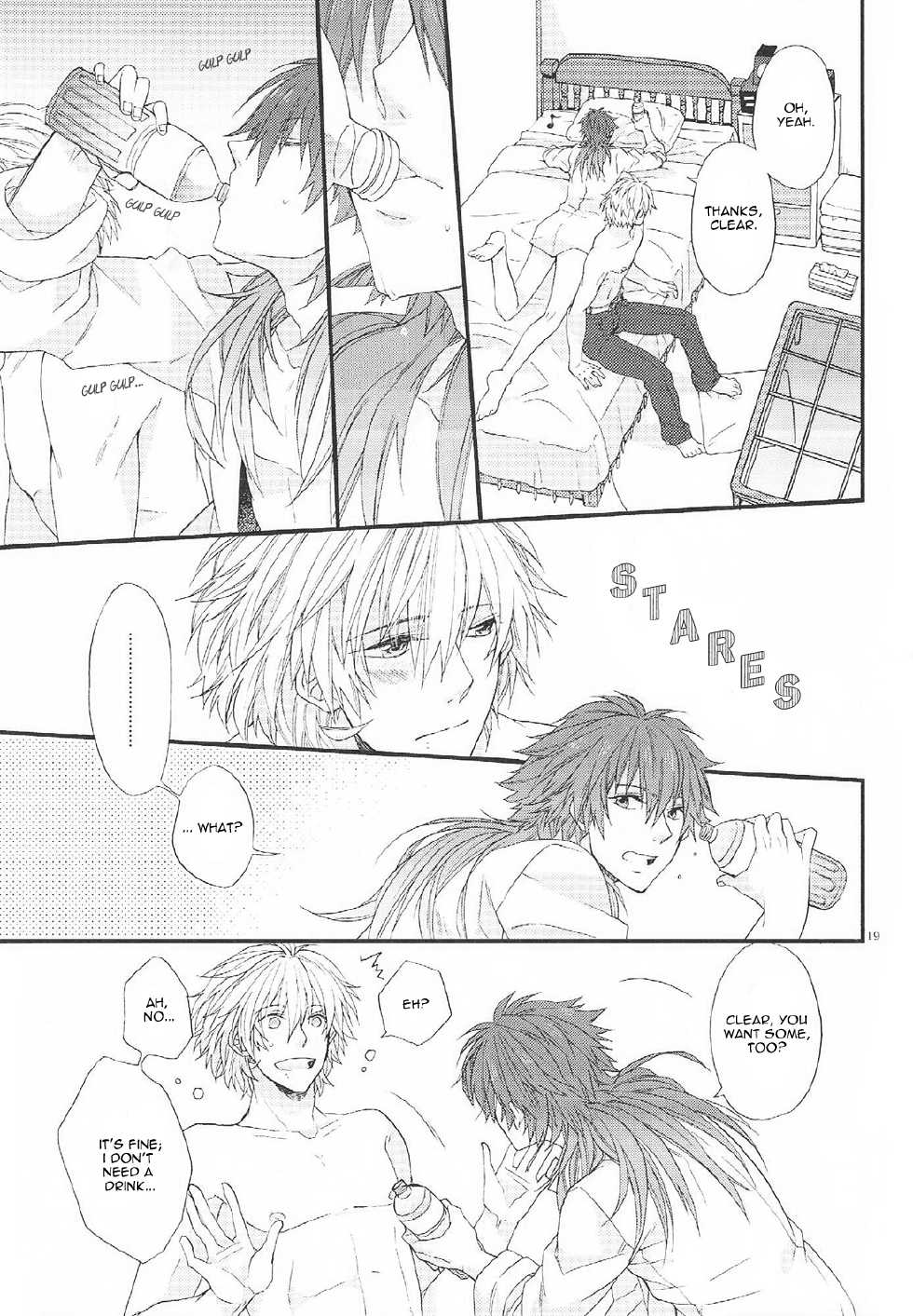 [Methyl Orange (Keizuki Suuri)] Zenshin Zenrei de Aishimasu (DRAMAtical Murder) [English] [Rhey] - Page 18