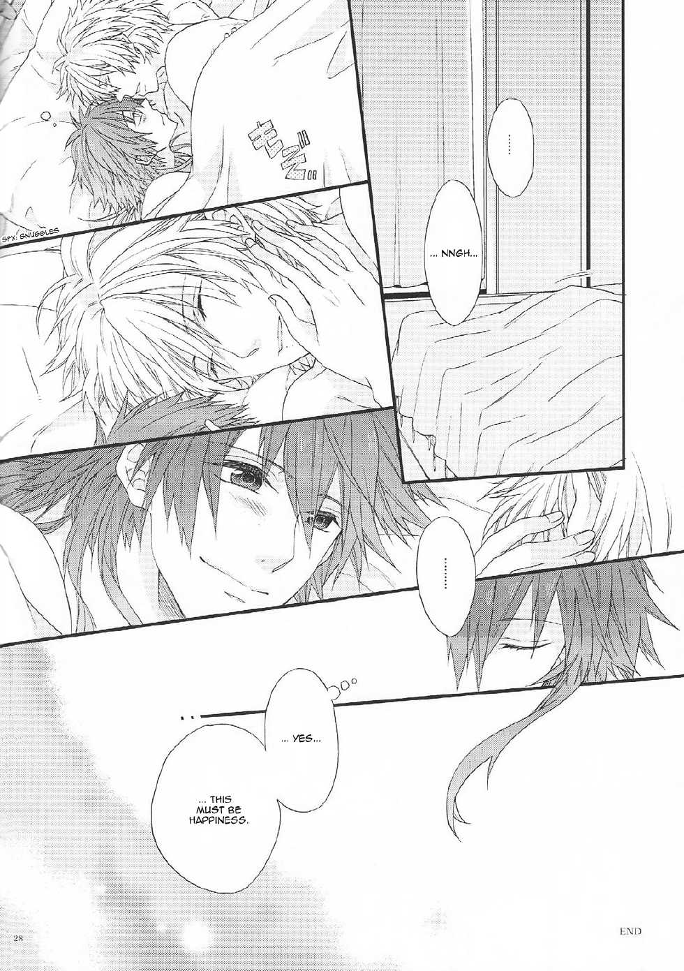[Methyl Orange (Keizuki Suuri)] Zenshin Zenrei de Aishimasu (DRAMAtical Murder) [English] [Rhey] - Page 27