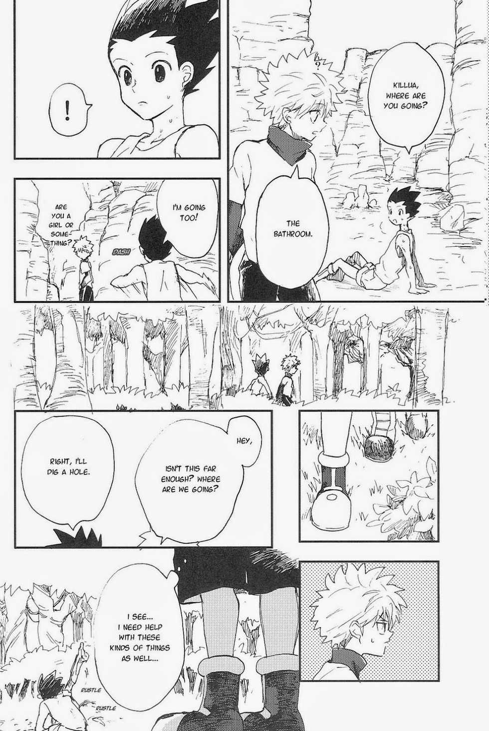 (HaruCC19) [Irori (Yui)] Youkaigosha Ichimei ni Tsuki (Hunter x Hunter) [English] [Willeke4439] - Page 8