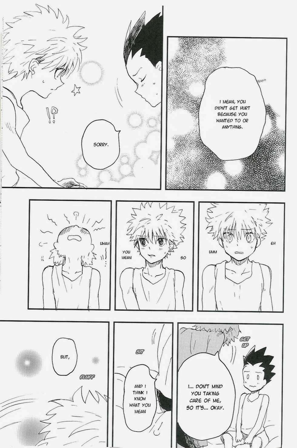 (HaruCC19) [Irori (Yui)] Youkaigosha Ichimei ni Tsuki (Hunter x Hunter) [English] [Willeke4439] - Page 15