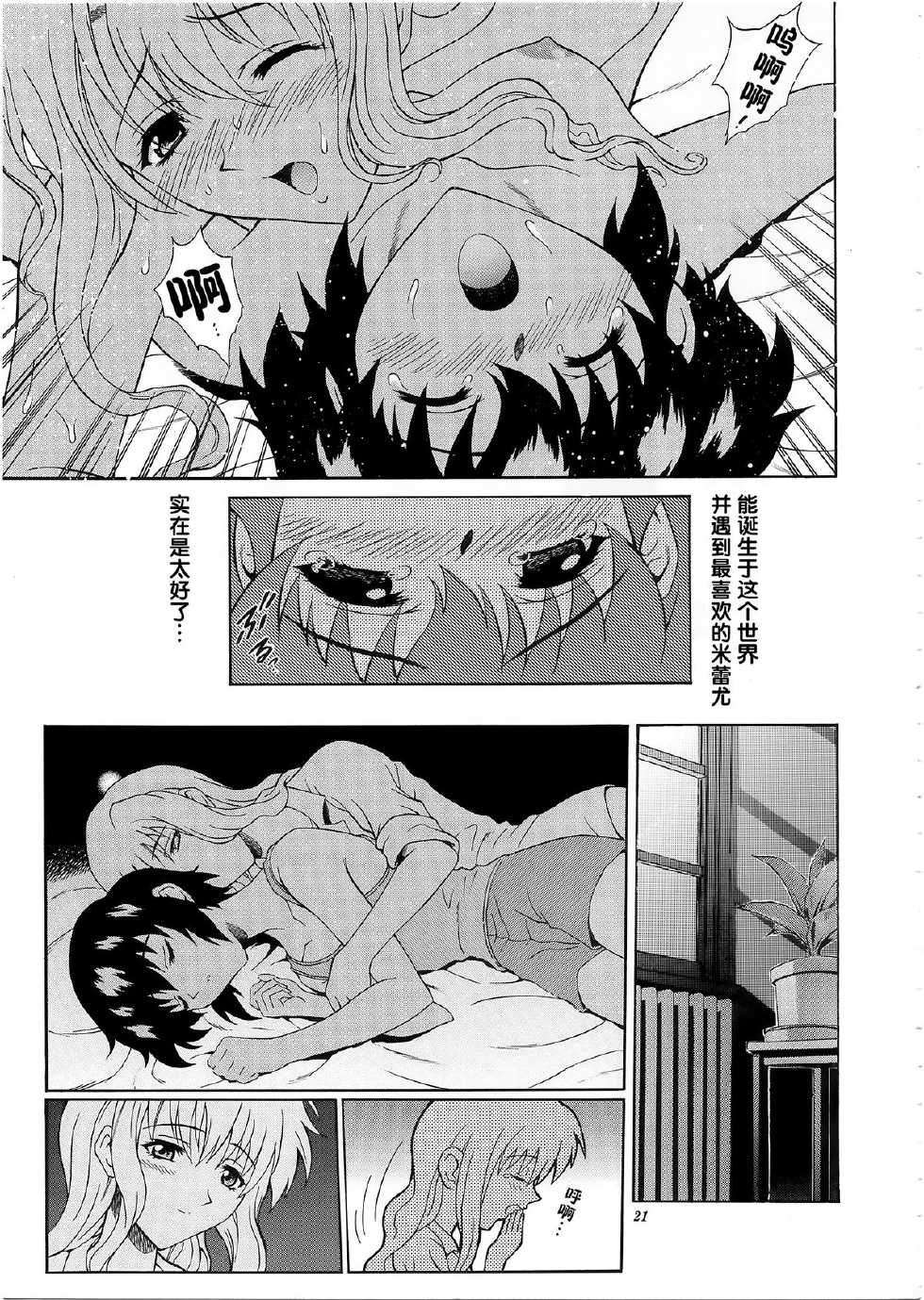 (C63) [GUST (Harukaze Soyogu)] Kuroneko-tachi no Kyuujitsu ~A Peaceful Day~ (Noir) [Chinese] - Page 20