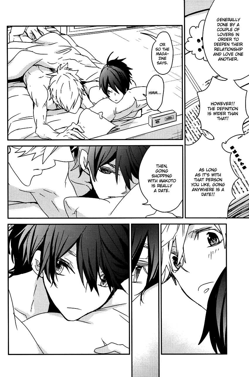 [Banyu (Aoi Levin)] MakoHaru Date (Free!) [English] [Always Here Scans] - Page 27