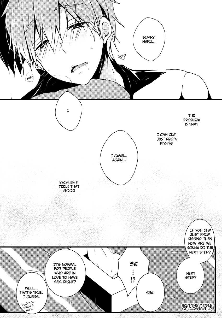 (CCOsaka97) [96。(Kurokuma)] Makoto ni Kisu wo shitara (Free!) [English] [monn] - Page 9