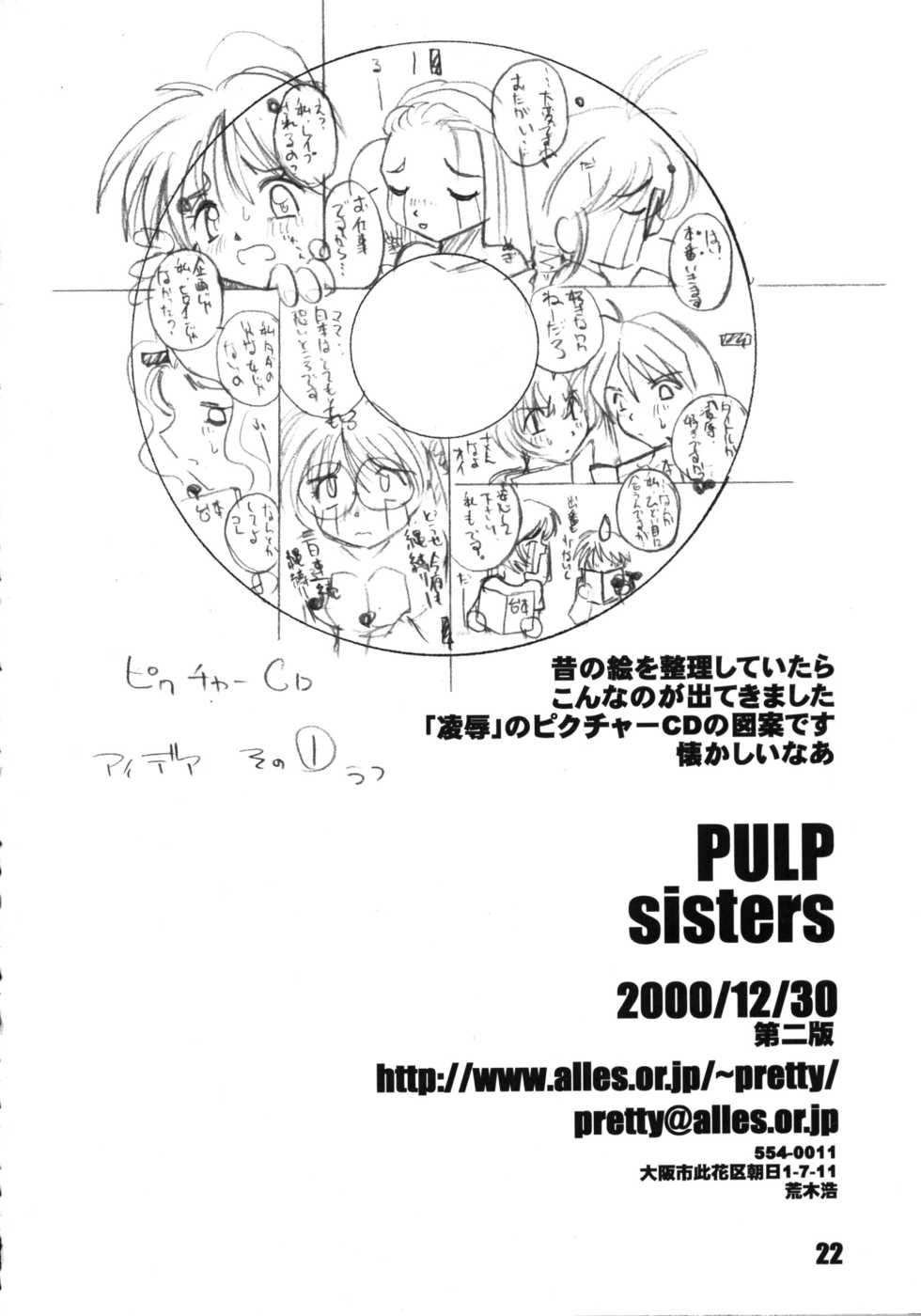 (C59) [PRETTY DOLLS (Araki Hiroaki)] PULP Sisters (Love Hina) - Page 21