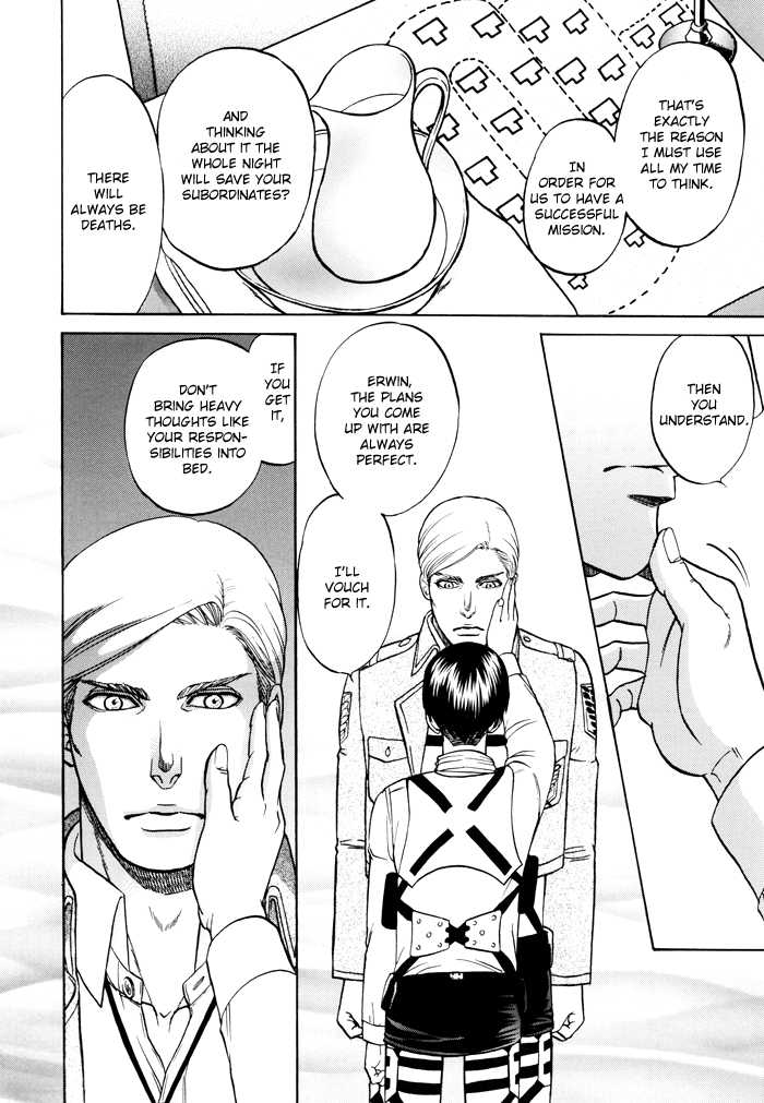 [K2 Company (Kodaka Kazuma)] Last Night (Shingeki no Kyojin) [English] [Blissful Sin] - Page 6