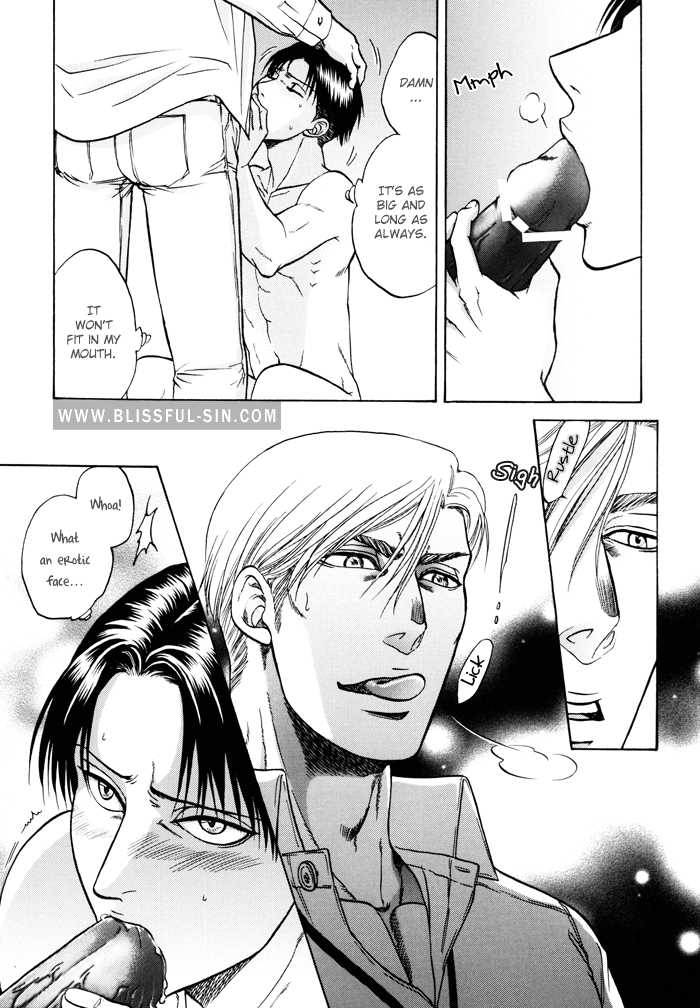 [K2 Company (Kodaka Kazuma)] Last Night (Shingeki no Kyojin) [English] [Blissful Sin] - Page 9