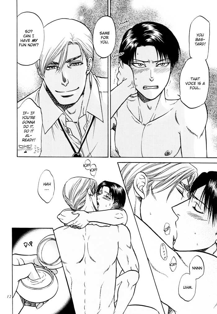 [K2 Company (Kodaka Kazuma)] Last Night (Shingeki no Kyojin) [English] [Blissful Sin] - Page 12