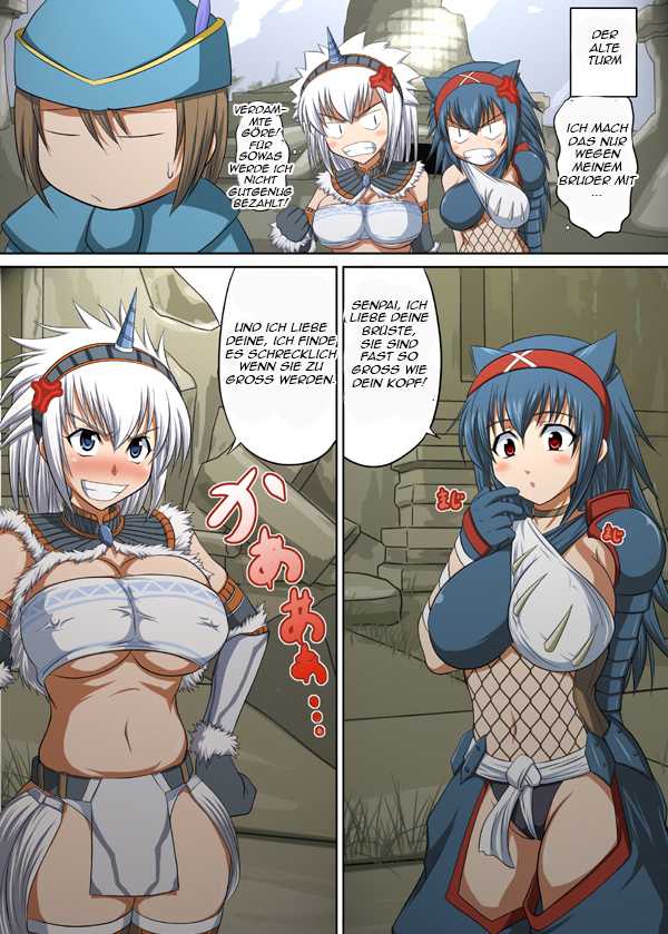 (C75) [AN-ARC (Hamo)] Kirin-san to Naruga-san to (Monster Hunter) [German] {schmidtsst} - Page 2