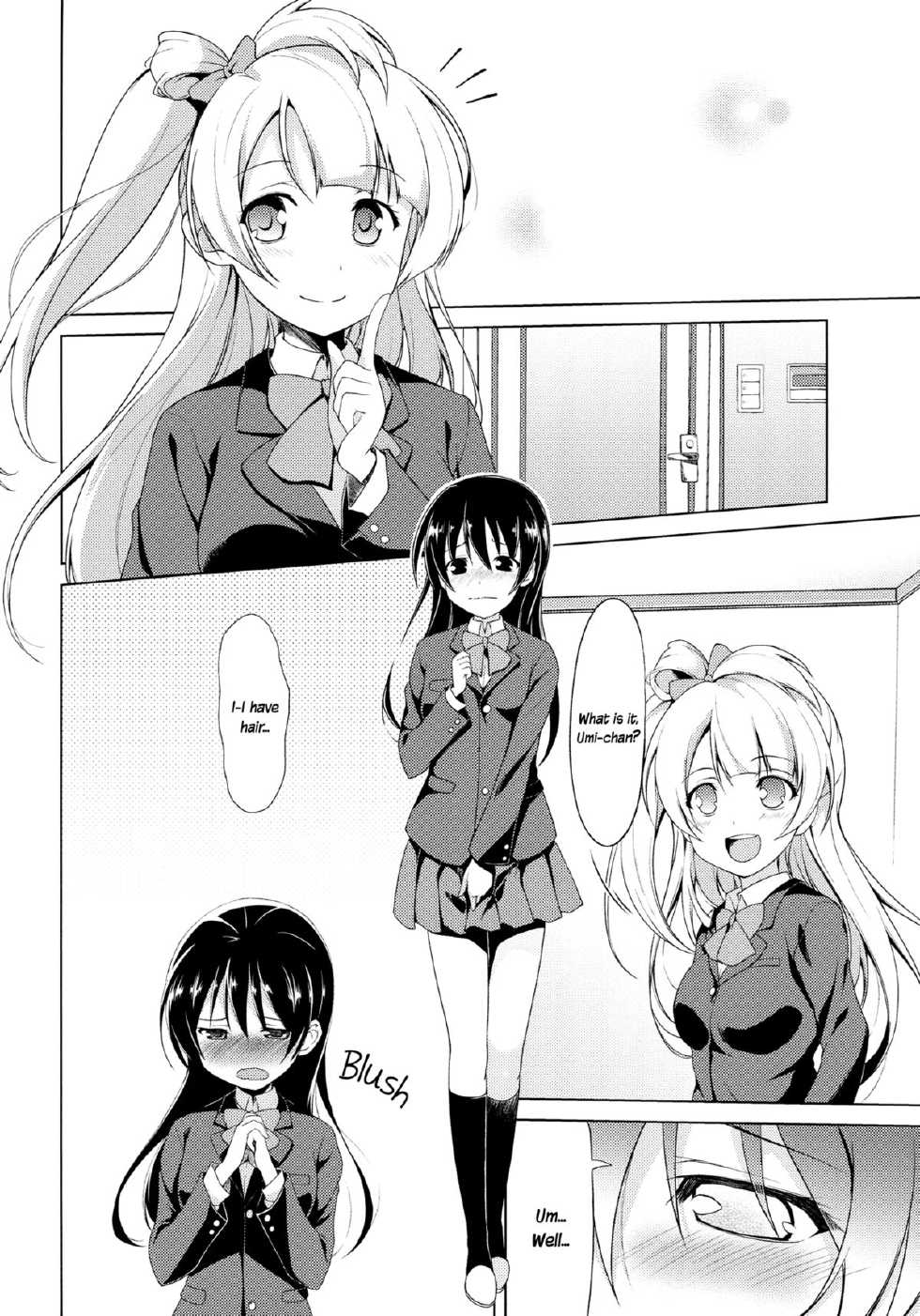 [MuraMura Pocky, Sinosino (Kasumi, Sinohara Sinome)] Marshmallow Mischief + Macaron Temptation | Marshmallow Mischief & Macaroon Affection (Love Live!) [English] [Yuri-ism] - Page 3