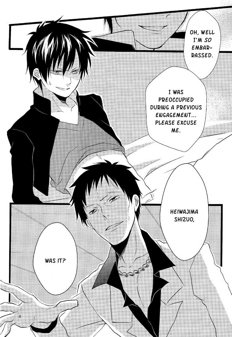 (GOOD COMIC CITY 17) [Eartheater (Dorina)] Cicatrix (Durarara!!) [English] [Yaoi-Sei] - Page 6