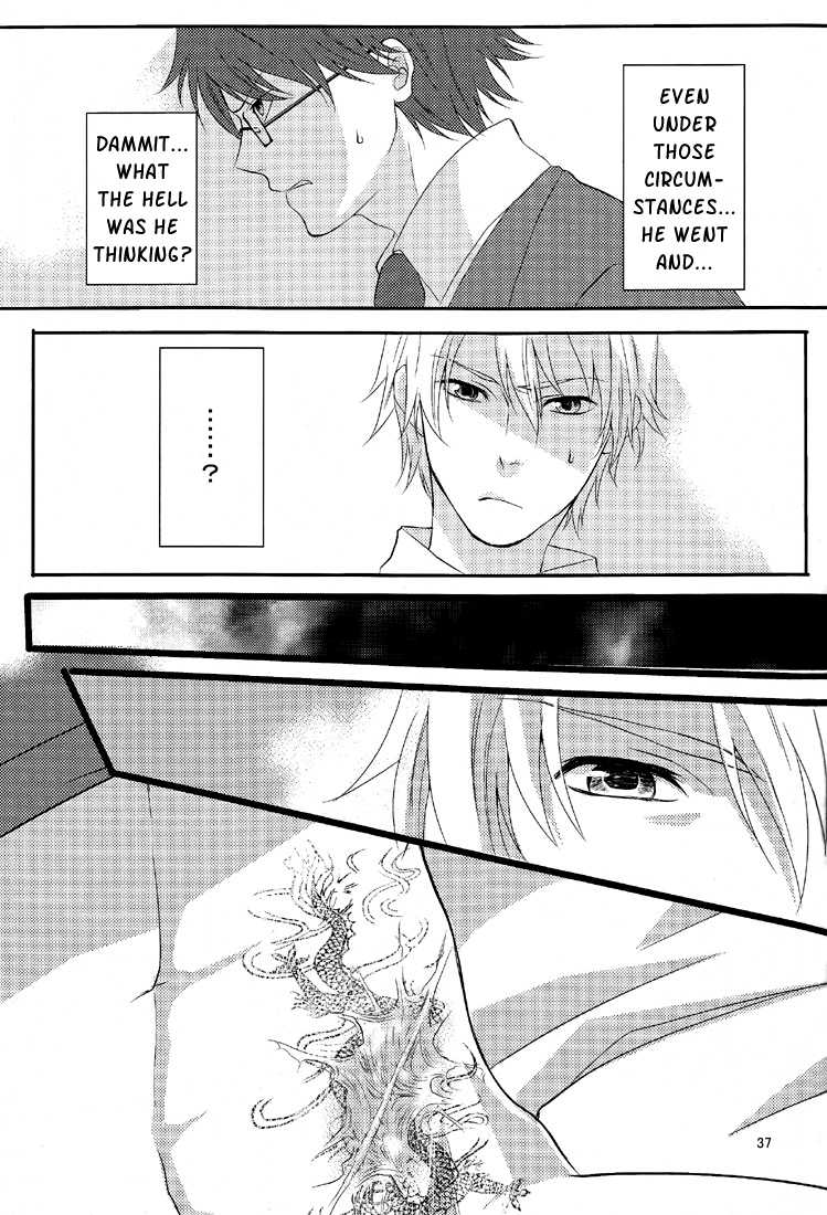 (GOOD COMIC CITY 17) [Eartheater (Dorina)] Cicatrix (Durarara!!) [English] [Yaoi-Sei] - Page 39