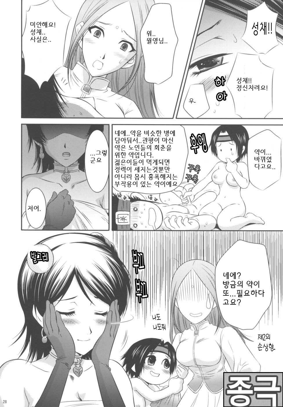 (C71) [U.R.C (Momoya Show-Neko)] Seisai Ranbu (Dynasty Warriors) [Korean] [Project H] - Page 28