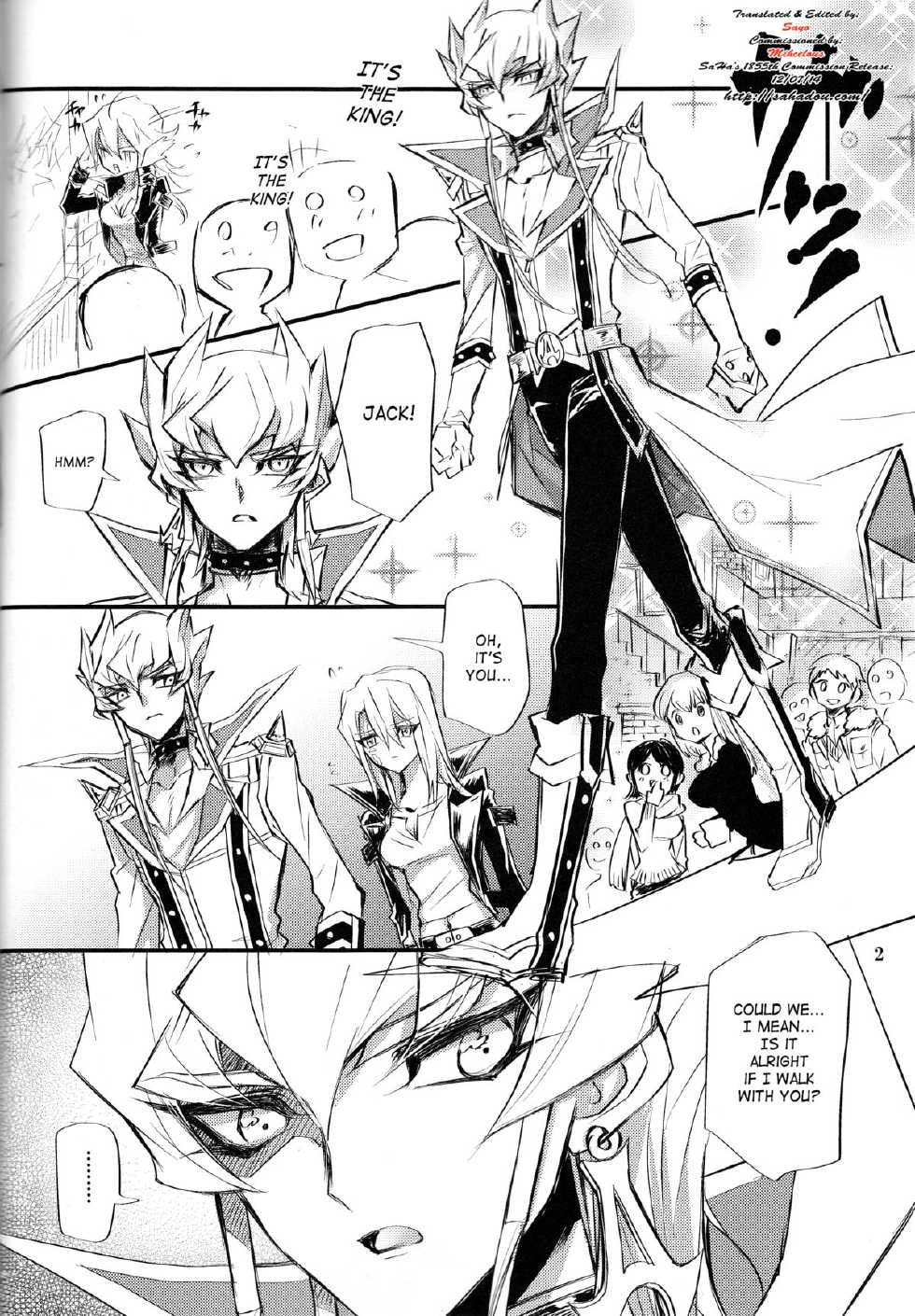 (HARUCC19) [Tatami Crusaders (Kandagawa)] Noraneko no Suki (Yu-Gi-Oh 5D's) [English] [SaHa] - Page 3